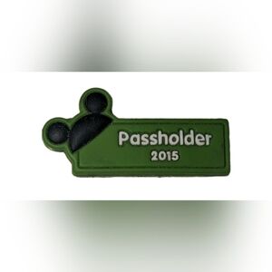 New, Walt Disney World, Annual Pass Holder, Green, 2015, Magic Band Slider